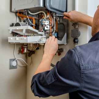Repair of Hot Water Machine Water Line and O-Ring Repair in Water Filtration System